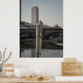 Poster Passer le monde inversé des réflexions (Cuisine)