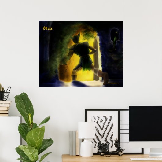 Poster Passerelle (Bureau à domicile)