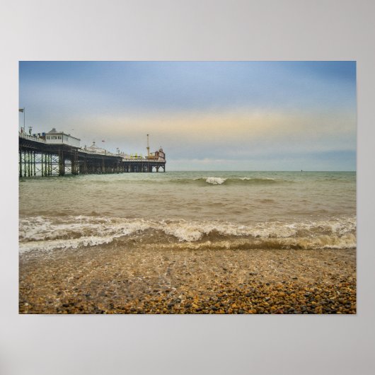 Poster Passerelle de Brighton (Devant)