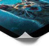 Poster Passes Chat Et Souris Parodie Chaton Humoristique  (Coin)