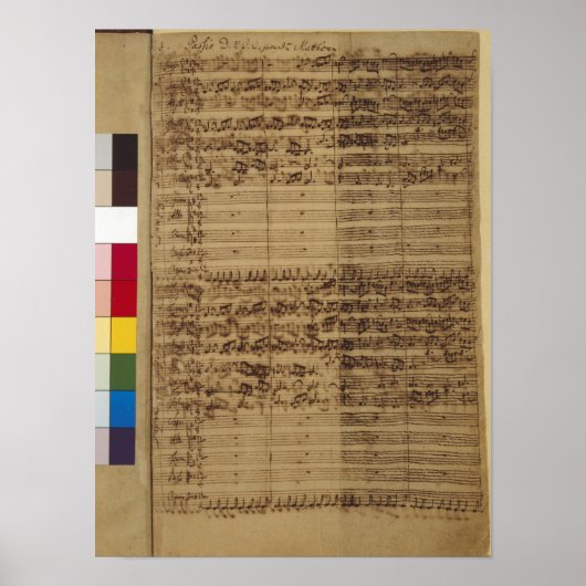 Poster Passio Domini nostri J.C. secundum (Devant)