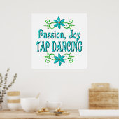 Poster Passion Joie Tap Dancing (Cuisine)