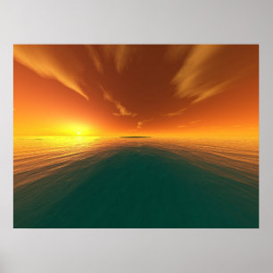Poster Passion tropicale