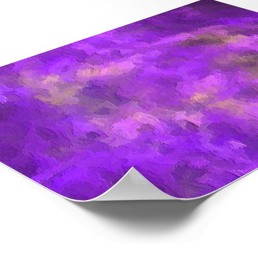 Poster Passion violette (Coin)