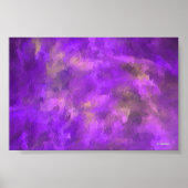 Poster Passion violette (Devant)