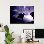 Poster Passion violette (Bureau à domicile)