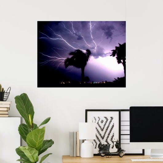 Poster Passion violette (Bureau à domicile)