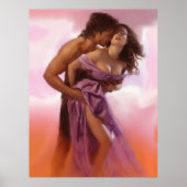Poster Passionate Embrace in Twilight (Devant)