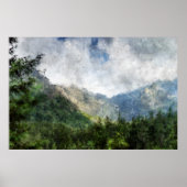 Poster Past the Trees par MtnTopArt (Devant)