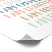 Poster Pastel Affirmations for Kids Nursery Decor (Coin)