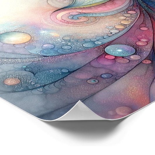 Poster Pastel Butterfly Wall Art (Coin)