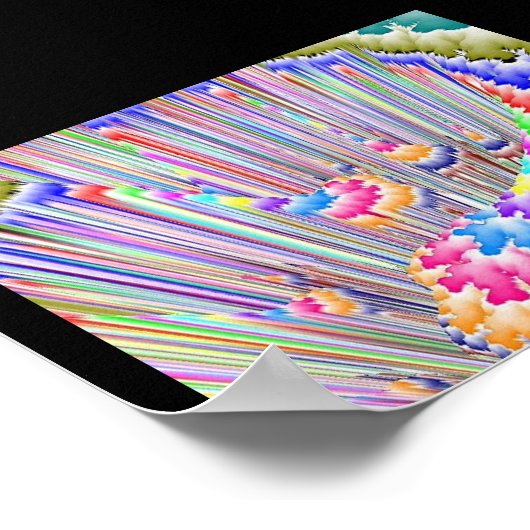 Poster Pastel Cascade (Coin)