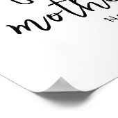 Poster Pastel Giraffe Mom Baby First Mother’s Day Nursery (Coin)