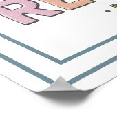 Poster Pastel God Is My Refuge Scripture Bold Quote (Coin)