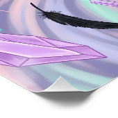 Poster Pastel Goth Mystical Bat (Coin)