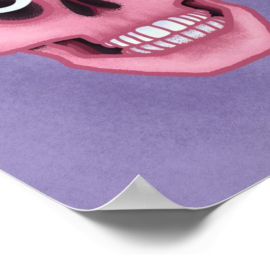 Poster Pastel goth skull (Coin)