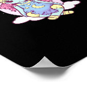 Poster Pastel Goth Whimsigoth Clown Ragdoll (Coin)