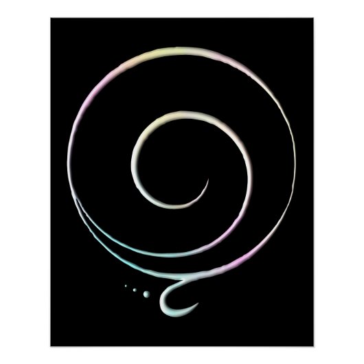 Poster Pastel Gratitude  (Devant)