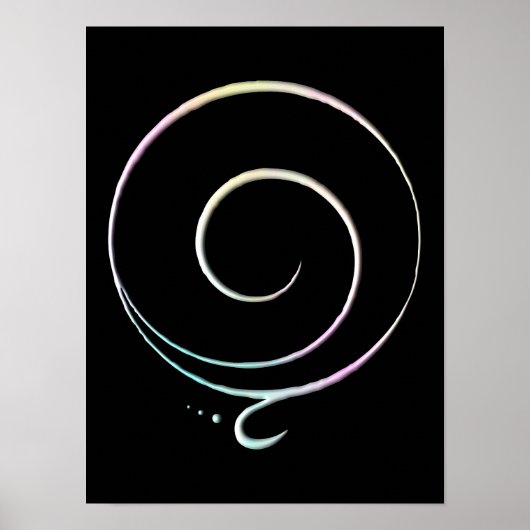 Poster Pastel Gratitude  (Devant)