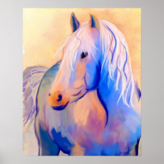 Poster Pastel Horse