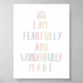 Poster Pastel Magnifiquement imprimé (Devant)