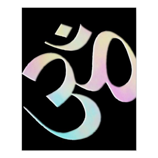 Poster Pastel Om  (Devant)