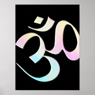 Poster Pastel Om