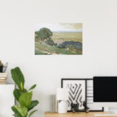 Poster Pastel Paysage Art (Bureau à domicile)