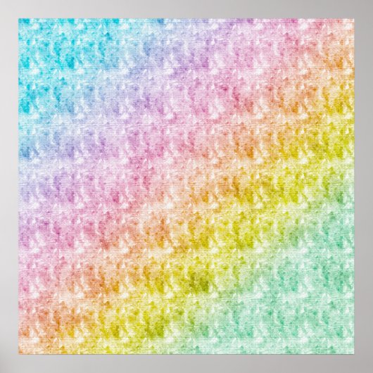 Poster Pastel Rainbow (Devant)