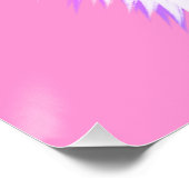 Poster Pastel Rainbow Ferret - Cute Pink Pet Art (Coin)