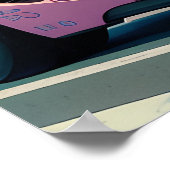 Poster Pastel rose Anime Pastel Aesthétique fille Drifter (Coin)