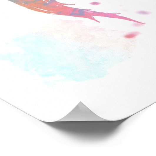 Poster Pastel Silhouette (Coin)