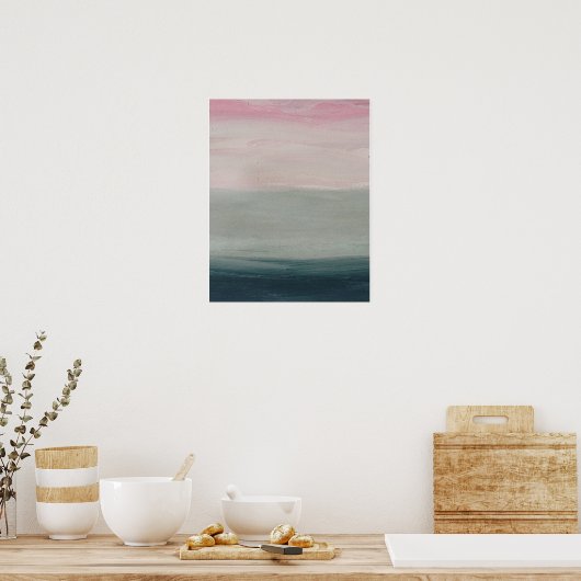 Poster Pastel Sunset (Cuisine)