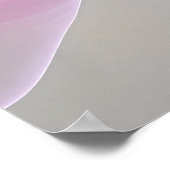 Poster Pastel Symphony of Floating Sheer Ribbons (Coin)