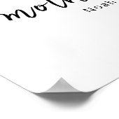 Poster Pastel Wolf Mom Pup First Mother’s Day Nursery  (Coin)