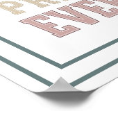 Poster Pastel Worry About Nothing Pray About Everything (Coin)