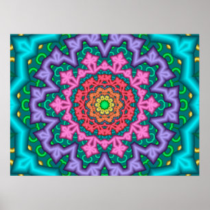 Poster Pastels Mandala