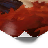 Poster Pasteur anatolien en automne Feuilles automne Insp (Coin)