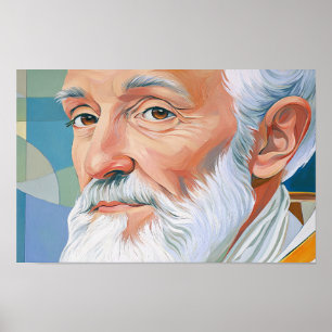 Poster Pasteur stable : Le Pape Saint Léon le Grand