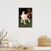 Poster PASTIFICIO S BONETTI Padova Italie Pâtes (Cuisine)