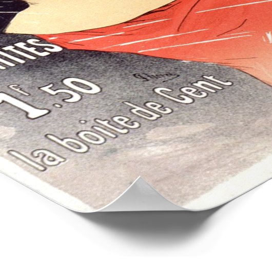 Poster Pastilles Poncellet Publicité Vintage française (Coin)