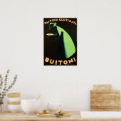 Poster PASTINA GLUTINATA BUITONI Pasta par Federico Senec (Cuisine)