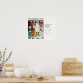 Poster Pat-a-cake, pat-a-cake, l'homme de Baker (Cuisine)