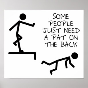 Poster Pat on the Back Funny T-shirt