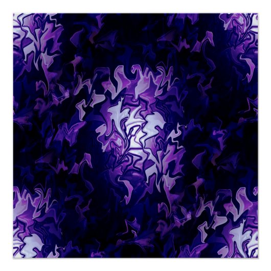 Poster Patch de chou pourpre... (Devant)