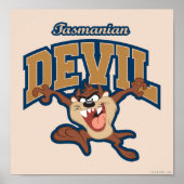 Poster Patch de diable de Tasmanie TAZ™ (Devant)