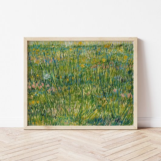 Poster Patch d'herbe | Vincent van Gogh