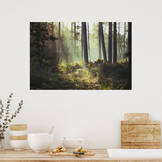 Poster Patch of Underbrush in the Forest (Cuisine)