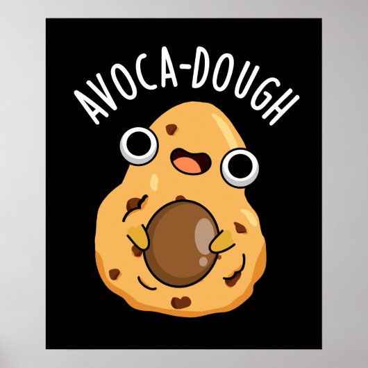 Poster Pâte d'avocat Blague drôle d'avocat (Devant)