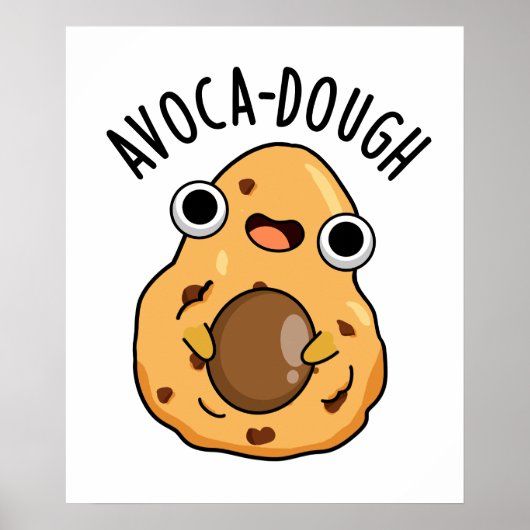 Poster Pâte d'avocat Blague drôle d'avocat (Devant)